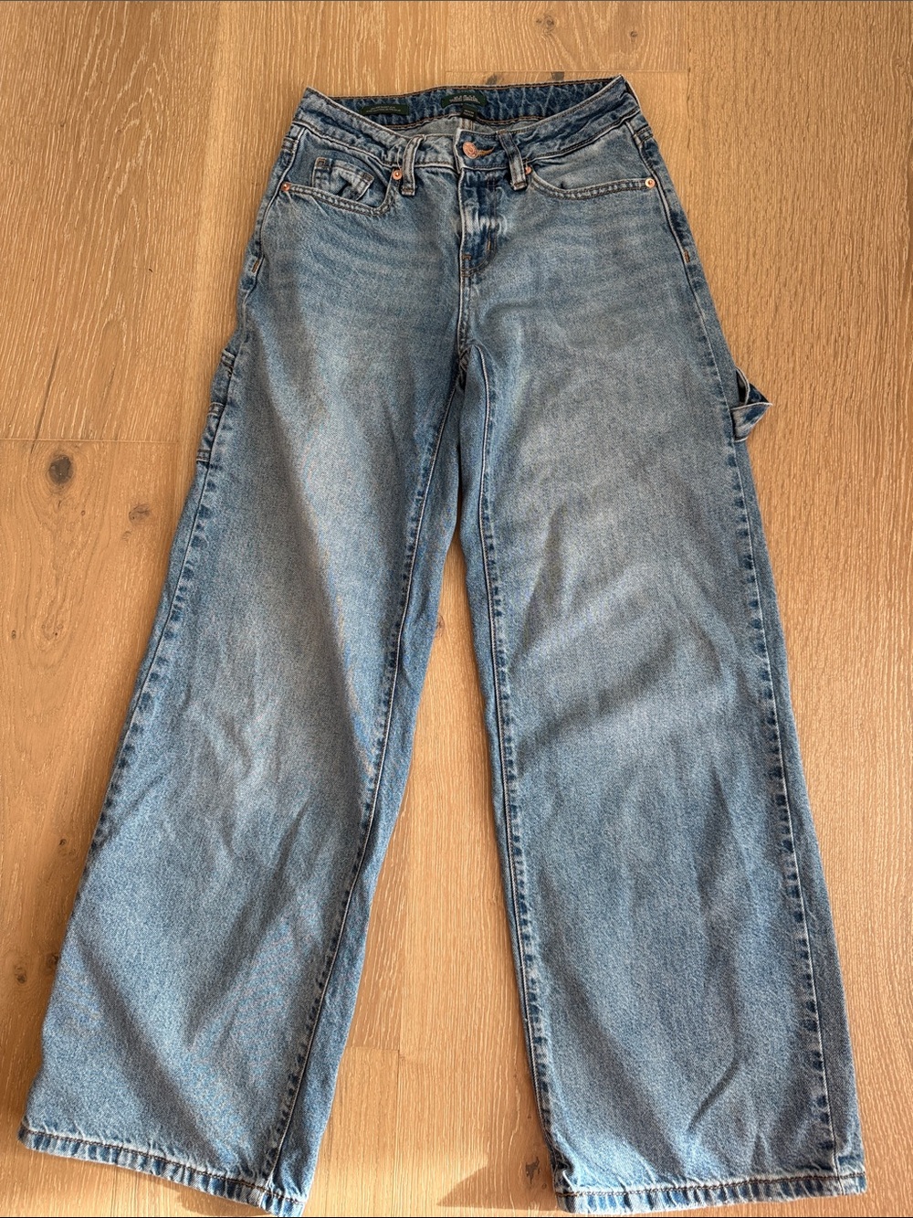 wild fable Light Blue Wide Leg Jeans
